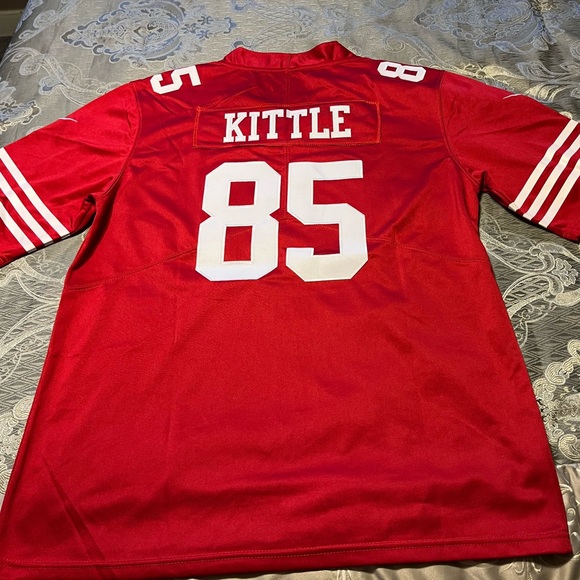 Nike NFL Jersey. San Francisco 49ers number 85 - Picture 2 of 7